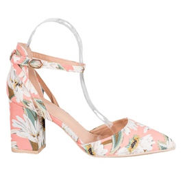 Seastar Čerpadla S Květinami růžový vícebarevný