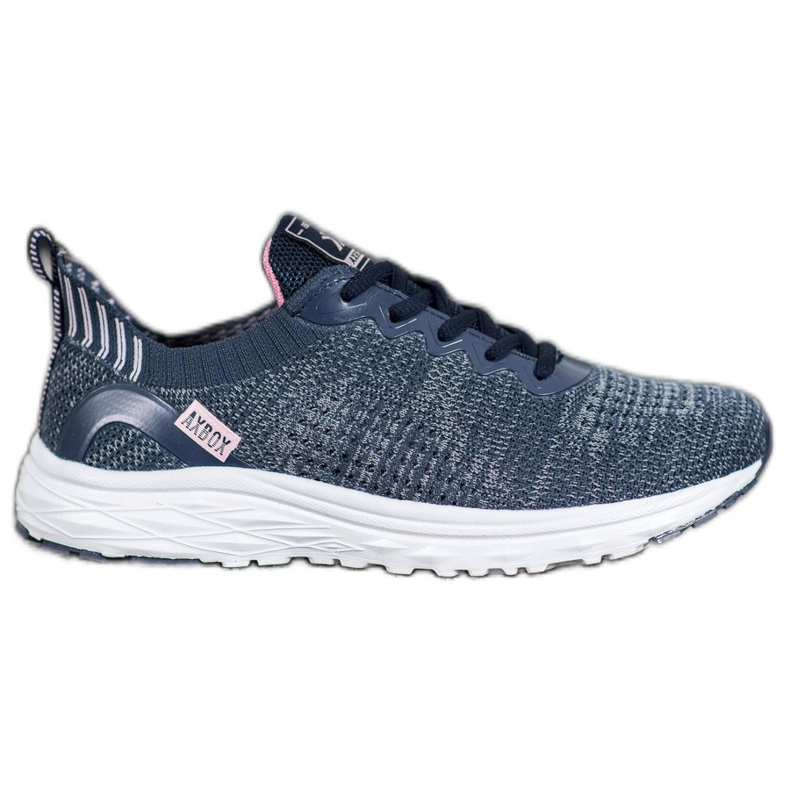 Ax Boxing Lehké textilní boty modrý