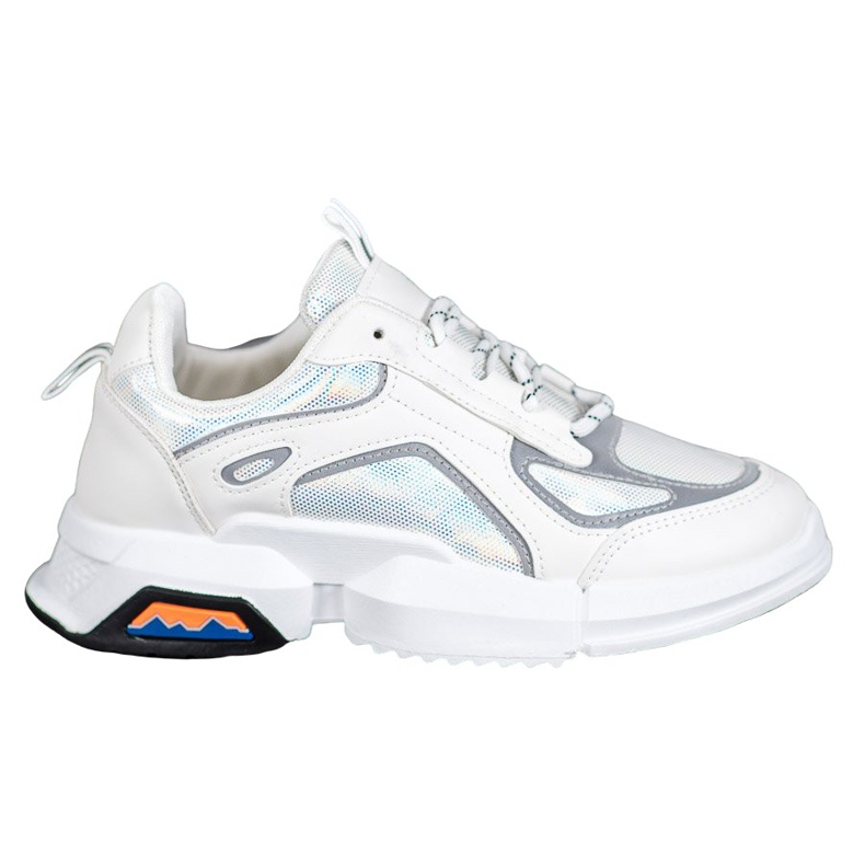 SHELOVET Sportovní tenisky na platformě bílý vícebarevný