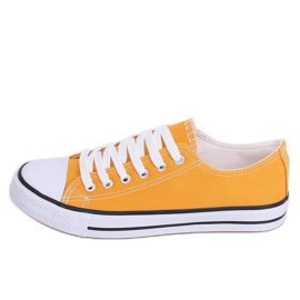 Žluté klasické dámské tenisky XL03 Yellow žluť