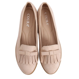 Béžové pánové pro ženy 2358 Béžová béžový