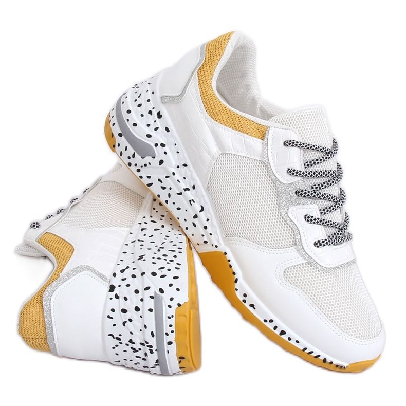 Bílá sportovní obuv YL-22 Yellow bílý