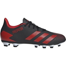 Kopačky Adidas Predator 20.4 FxG M EE9566 vícebarevný černý
