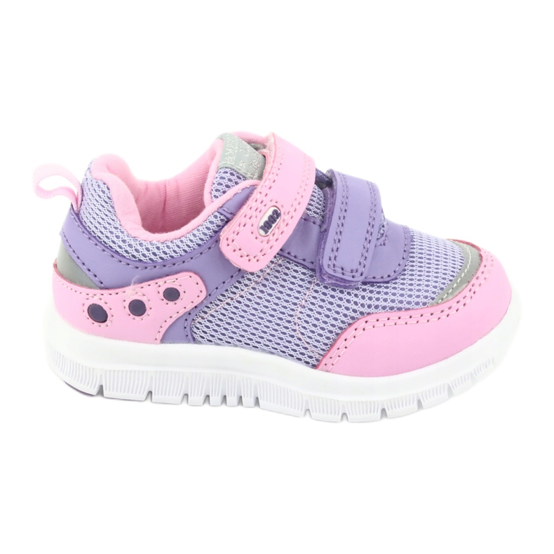 Dvě sportovní boty American Club ES23 fialový růžový Dvě sportovní boty American Club ES23 fialový růžový