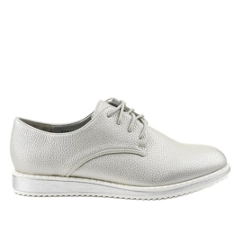 Klasické stříbrné jazzové boty ZQ632-3 stříbrný
