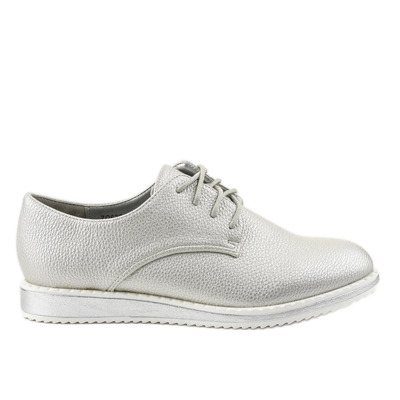 Klasické stříbrné jazzové boty ZQ632-3 stříbrný Klasické stříbrné jazzové boty ZQ632-3 stříbrný