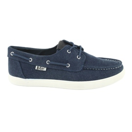 Pánské mokasíny Lee Cooper GC008Q-01 námořnická modř