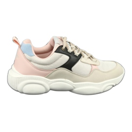 Lee Cooper W-1275 Ženy béžový černá modrý růžový vícebarevný