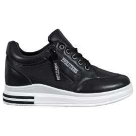 Weide Černé tenisky Evolutions černý