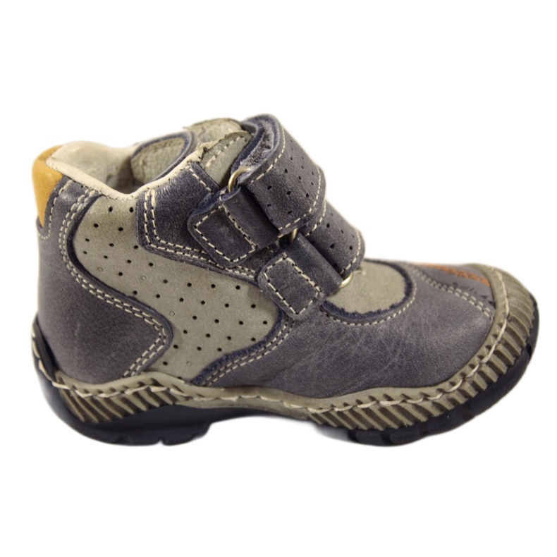 Ren But Sleva na boty Ren-But modrý oranžový šedá