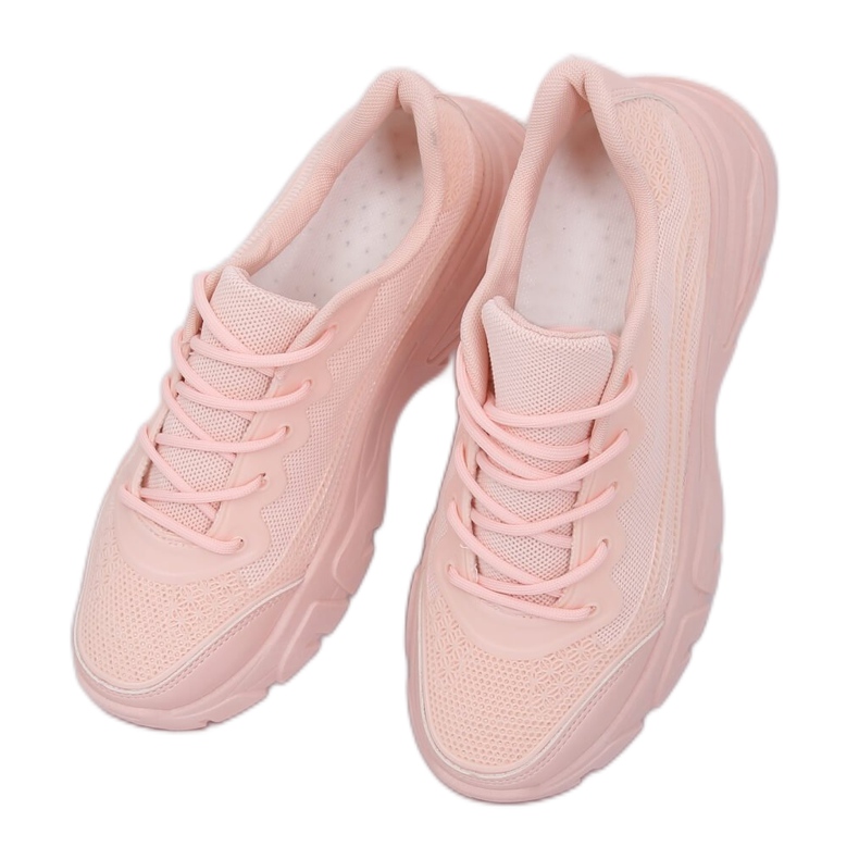 Růžová sportovní obuv DML902 All Pink růžový
