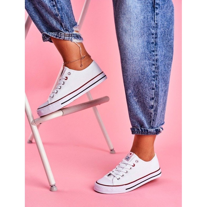 EVE Dámské bílé tenisky 8SP30-4723 bílý