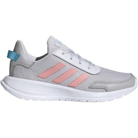 Boty Adidas Tensaur Run Jr EG4132 růžový šedá Boty Adidas Tensaur Run Jr EG4132 růžový šedá