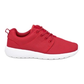 Červené sportovní boty 9-6836G-12 červený