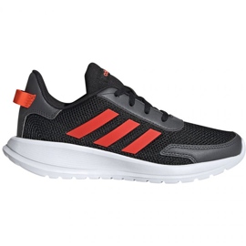 Boty Adidas Tensaur Run K Jr EG4124 černý pomerančový