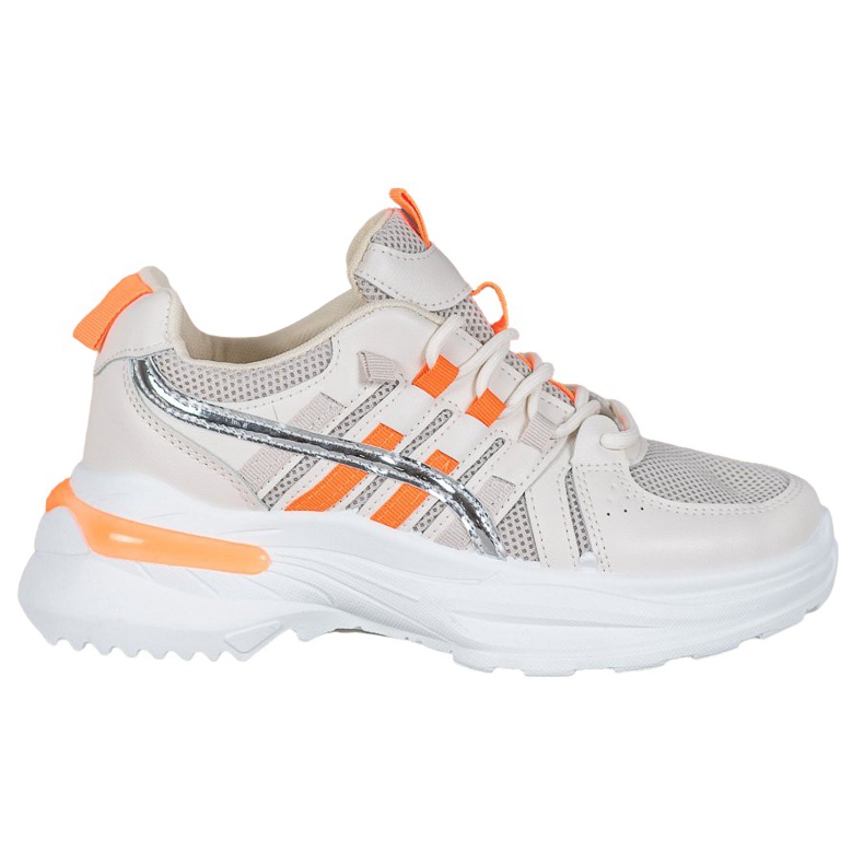 SHELOVET Módní sportovní obuv na platformě vícebarevný