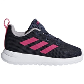 Boty adidas Lite Racer Cln K Jr BB7053 námořnická modř růžový