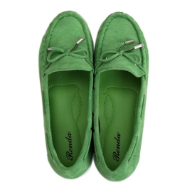Zelené Dámské mokasíny RQ-1 Green zelený