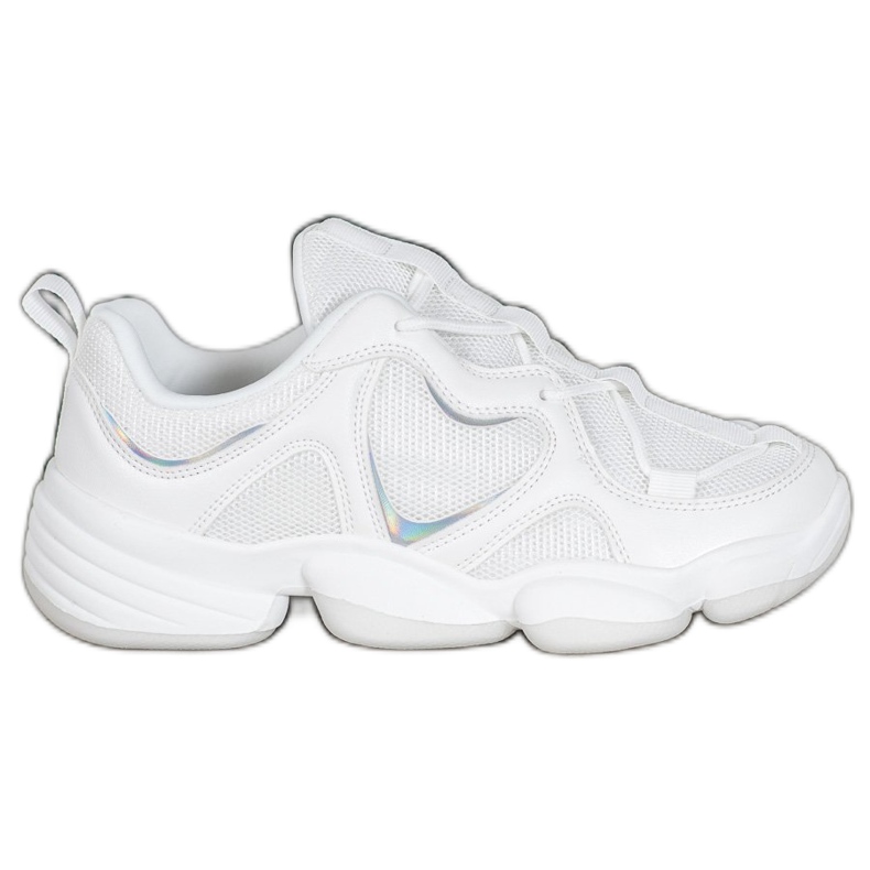 Kylie Stylové bílé tenisky bílý