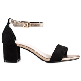 Goodin Elegantní Sandály Na Baru černá Goodin Elegantní Sandály Na Baru černá