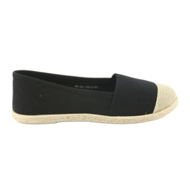 Wishot 32-130 balerín espadrilky černá Wishot 32-130 balerín espadrilky černá