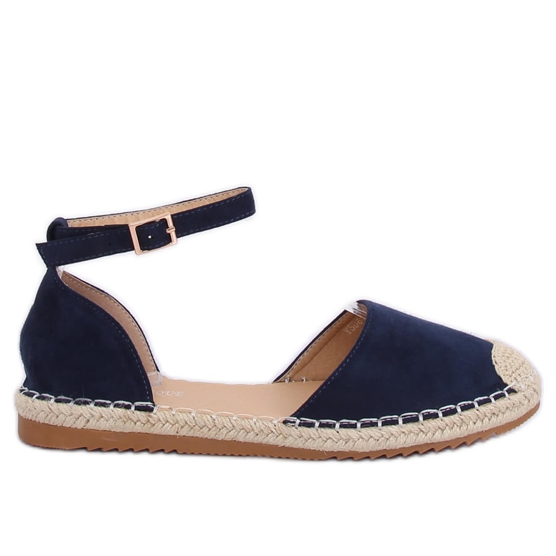 Tmavě modré espadrilky YSD810 Blue námořnická modrá Tmavě modré espadrilky YSD810 Blue námořnická modrá