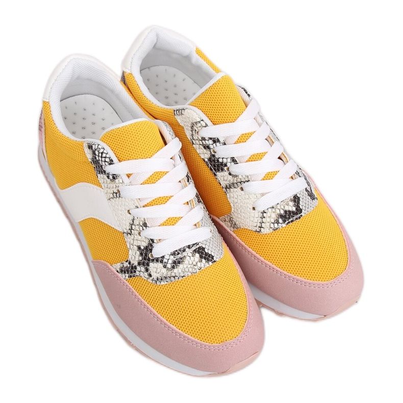 Dámská sportovní obuv BL203 žlutá vícebarevný