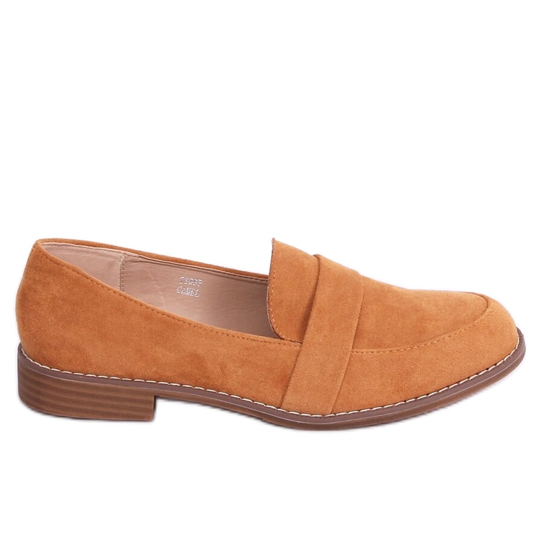 Dámské mokasíny velbloud T366P Camel hnědý