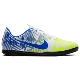 Kopačky Nike Mercurial Vapor 13 Club Njr Ic Jr CV9352 104 bílá, modrá vícebarevný