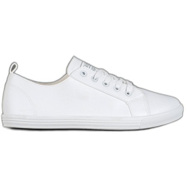 Ideal Shoes Módní sportovní obuv bílý Ideal Shoes Módní sportovní obuv bílý