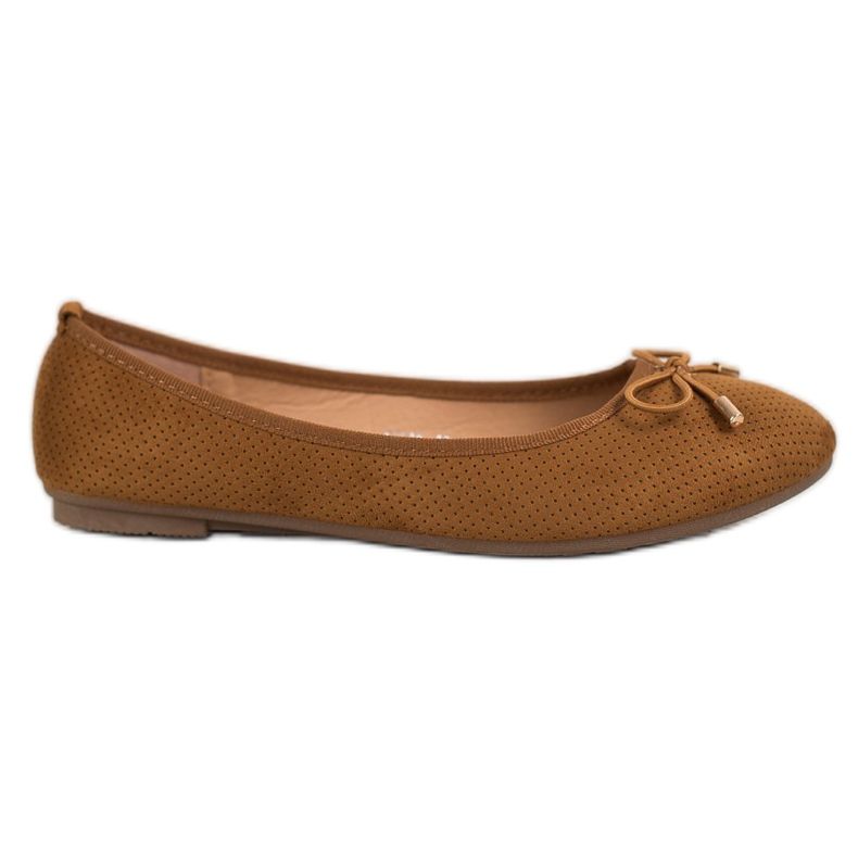 Clowse Baletka s mašlí hnědý