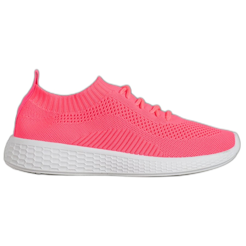 Neonové sportovní boty růžový