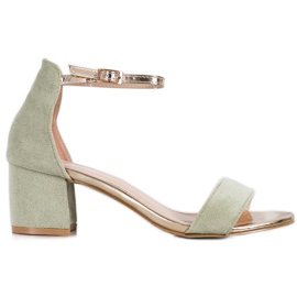 Seastar Sandály Se Zlatým Páskem zelený