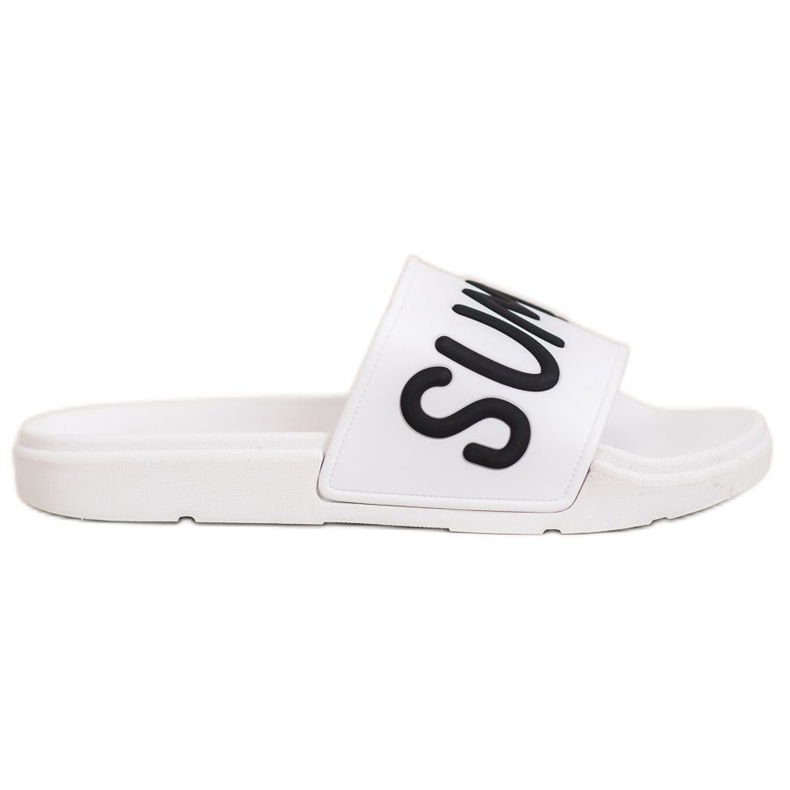 SHELOVET Gumové pantofle bílý