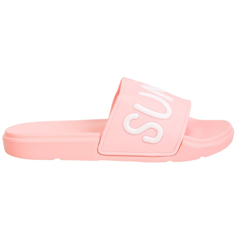 SHELOVET Gumové pantofle růžový