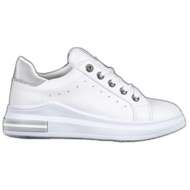 SHELOVET Módní sportovní obuv bílý