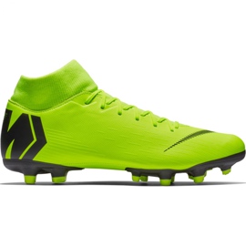 Kopačky Nike Mercurial Superfly 6 Academy FG / MG M AH7362 701 námořnická modrá zelená