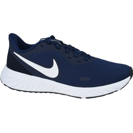 Obuv Nike Revolution 5 M BQ3204-400 bílá válečné loďstvo