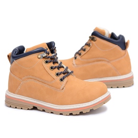 Vico Dětské zateplené boty s fleece Camel Billy hnědý Vico Dětské zateplené boty s fleece Camel Billy hnědý