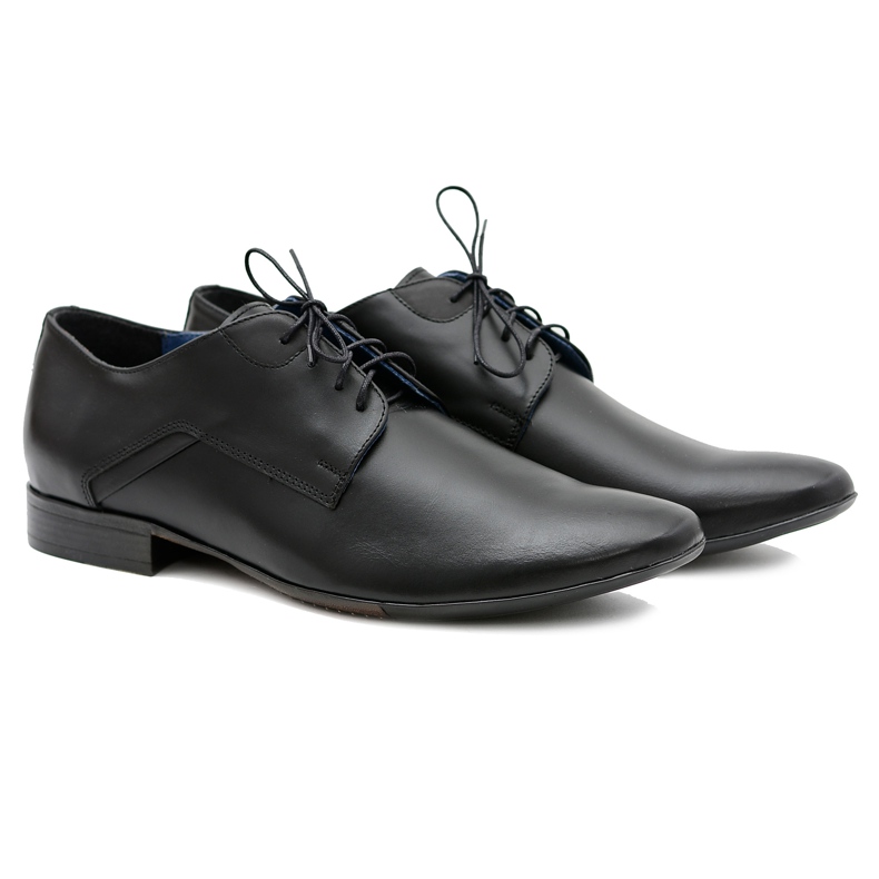Bednarek Polish Shoes Pánské brogues Bednarek Elegantní kožené černé Edmondo černá