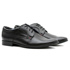 Bednarek Polish Shoes Pánské brogues Bednarek Elegantní kožené černé Gaspare černý