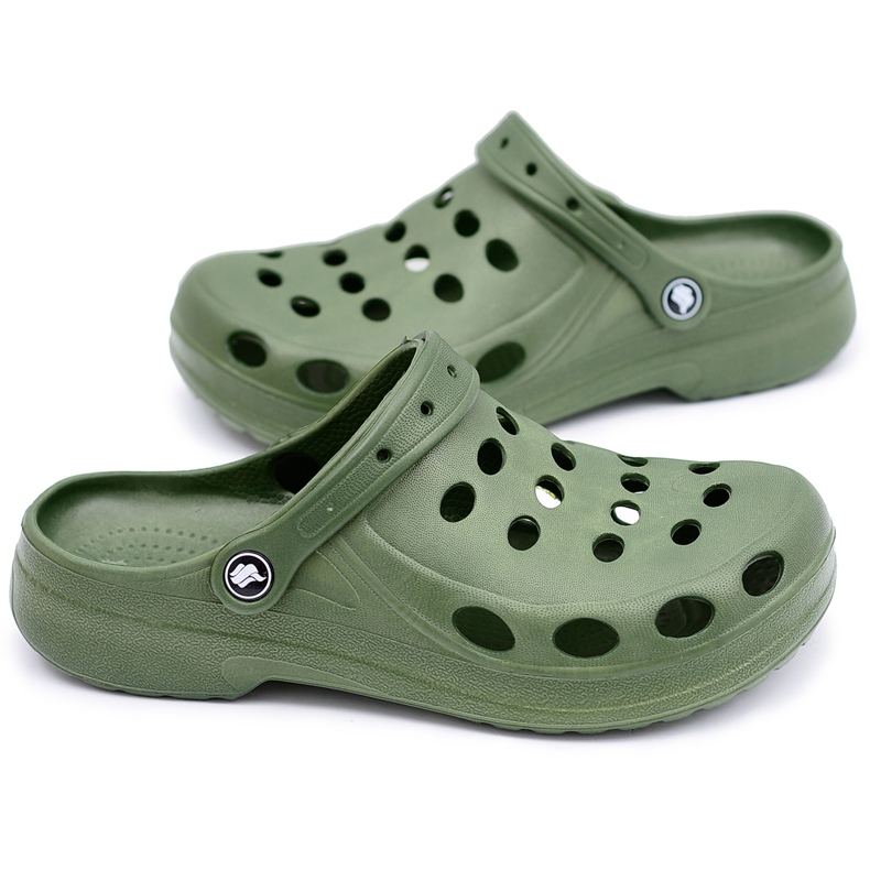 Pánské žabky sandály zelené zelená