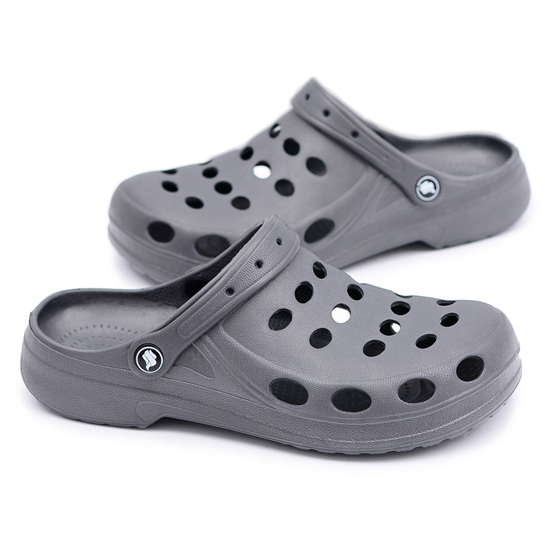 Flameshoes Pánské žabky sandály šedé šedá