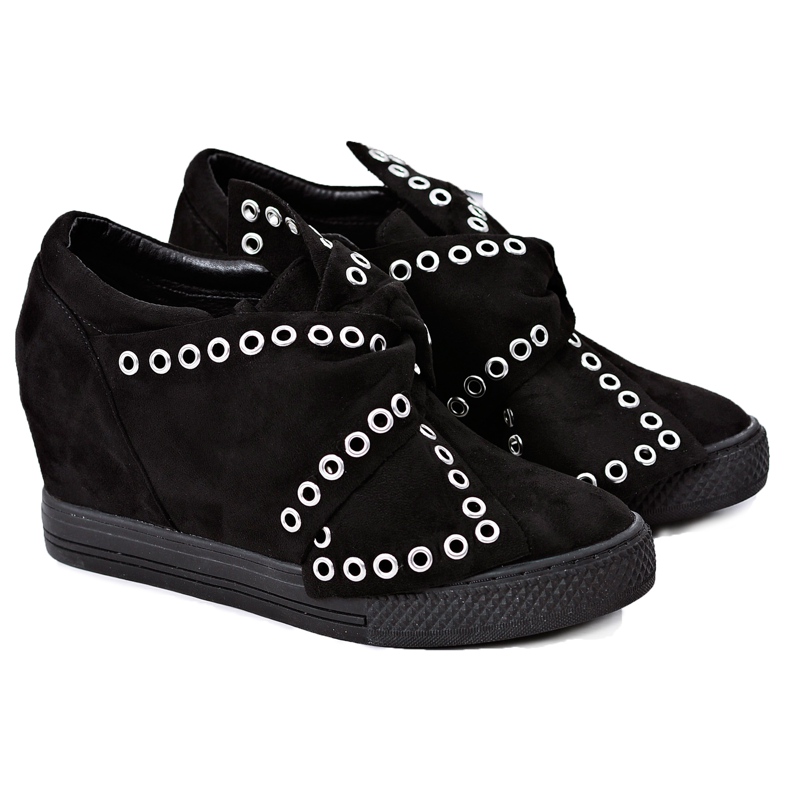 Dámské tenisky Wedges Lu Boo Black Margo černá