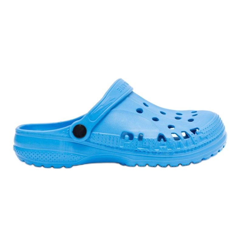 Flameshoes Dámské pantofle Blue Light Crocs Eva modrý