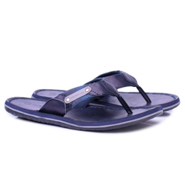 Mckeylor Navy blue light Ayumu žabky námořnická modř