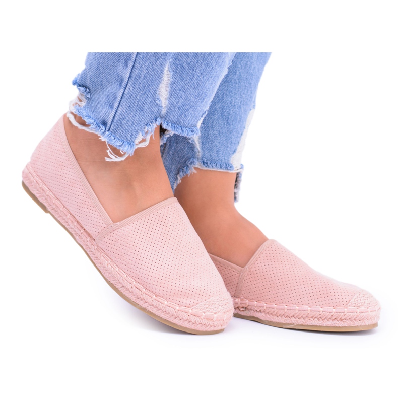 Dámské espadrilky Estelle Powder Pink růžový