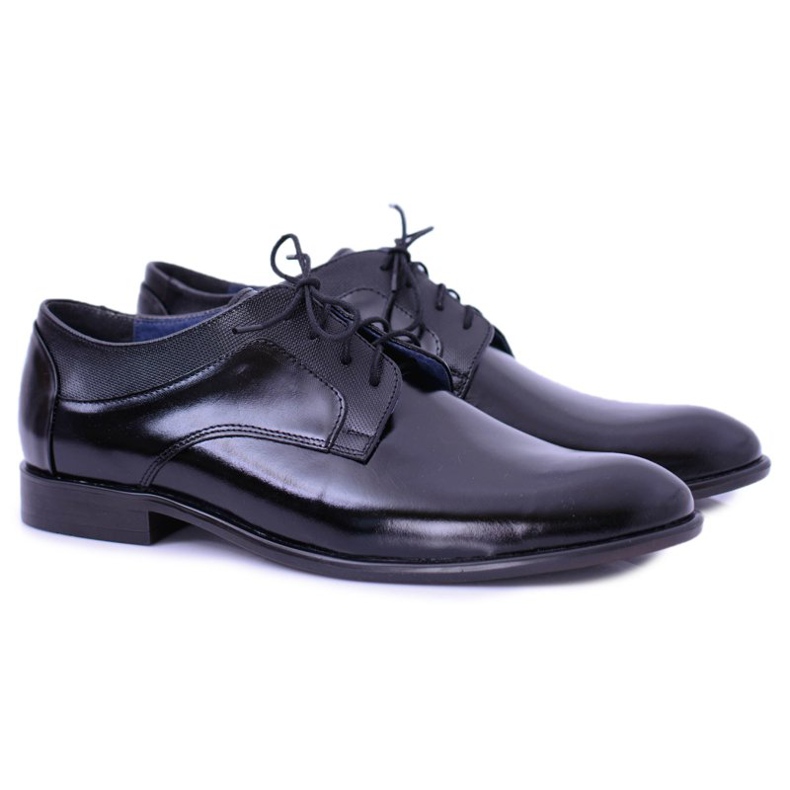 Bednarek Polish Shoes Pánské Brogues Bednarek Elegantní Kožené Formální Boty Černé Maksim černá