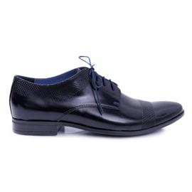 Bednarek Polish Shoes Pánské brogues Bednarek Elegantní kožené černé maestro černý