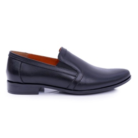 Bednarek Polish Shoes Pánské kožené černé Brogues Bednarek Trocky černý